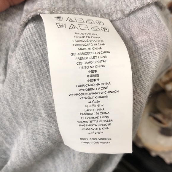 Michael Kors‎ Silver Sequin Viscose Loose Flowy Dressy Tee T-Shirt Top Blouse S - Picture 13 of 14